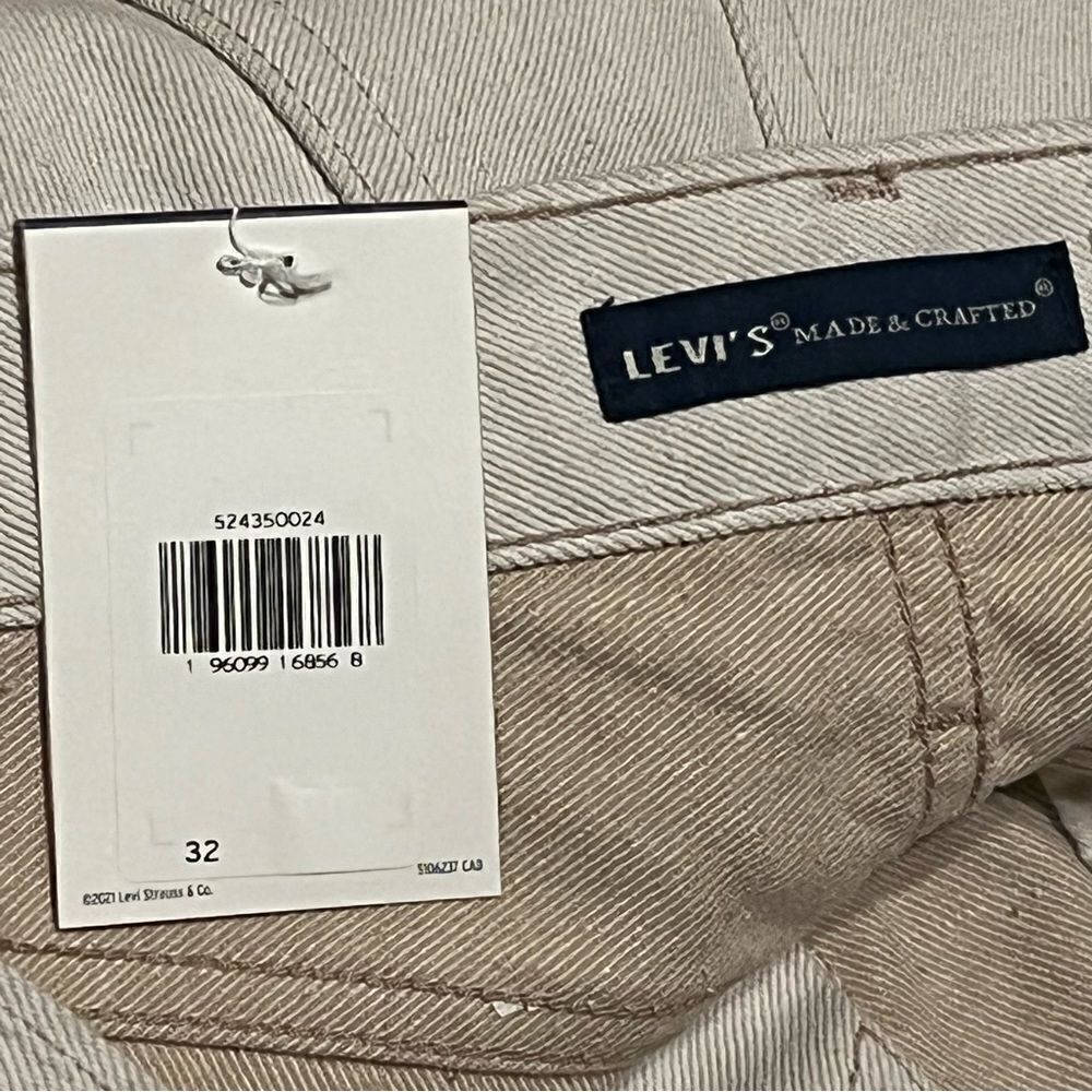 LEVI'S MADE & CRAFTED WOMEN'S THE COLUMN JEANS Size 32/14 - Picture 10 of 11